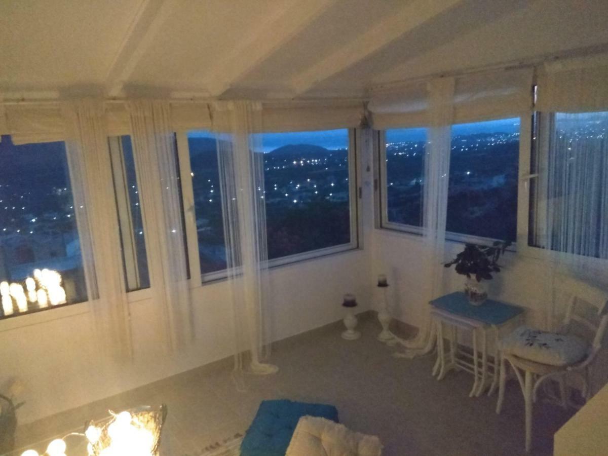 Outstanding Panoramic View, 10΄ Beach, 20΄ Airport Olimbos Екстер'єр фото