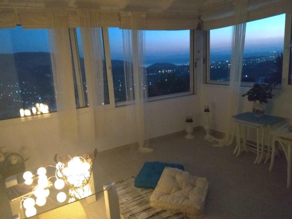 Outstanding Panoramic View, 10΄ Beach, 20΄ Airport Olimbos Екстер'єр фото